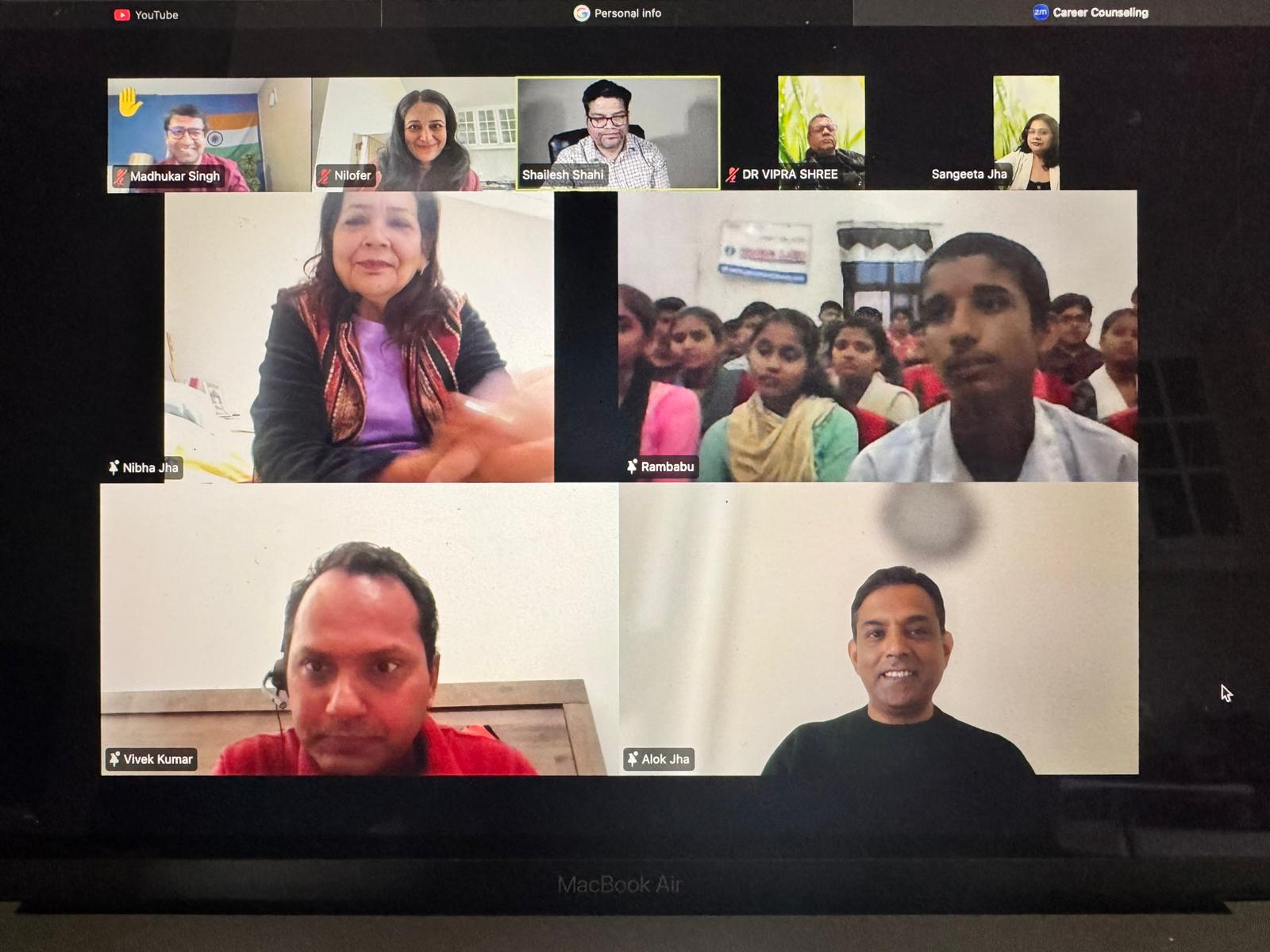 Online cyber security training and counselling